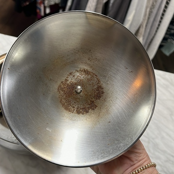 Vintage West Bend Aluminum Penguin Hot & Cold Server Made in USA - Picture 6 of 11